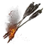 Firebone Arrow (Fletched)