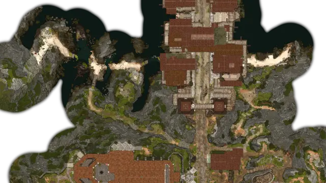Baldur's Gate 3 map: Act 3: Rivington and Wyrm’s Crossing