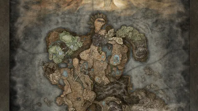 Elden Ring map: The Realm of Shadow