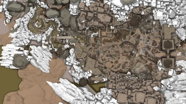 Clair Obscur: Expedition 33 map: Forgotten Battlefield