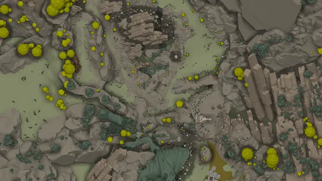 Clair Obscur: Expedition 33 map: Yellow Harvest