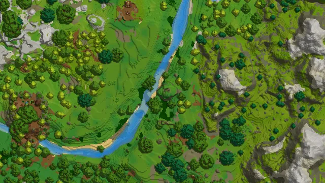 Hytale seed 1: the area around spawn