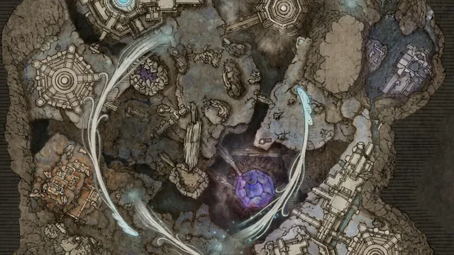 Elden Ring Nightreign map: The Great Hollow