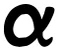 The Alpha icon