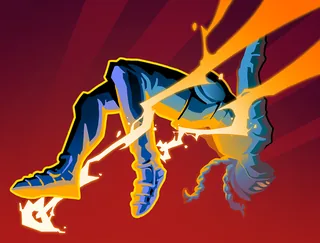 Backflip art